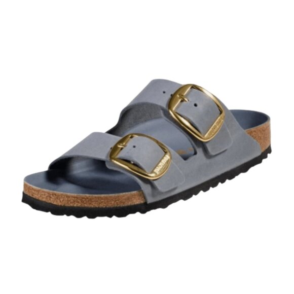 Birkenstock Arizona Big Buckle | Basalt Gray Oiled Leather - Narrow - Picture 3 of 6